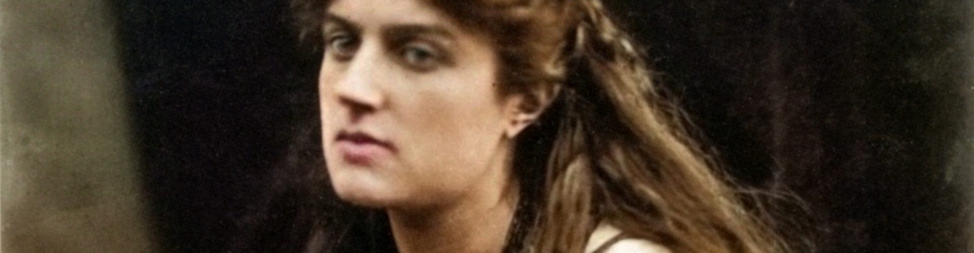 Marie Spartal jako Hypatia (J.M. Cameron/domena publiczna)